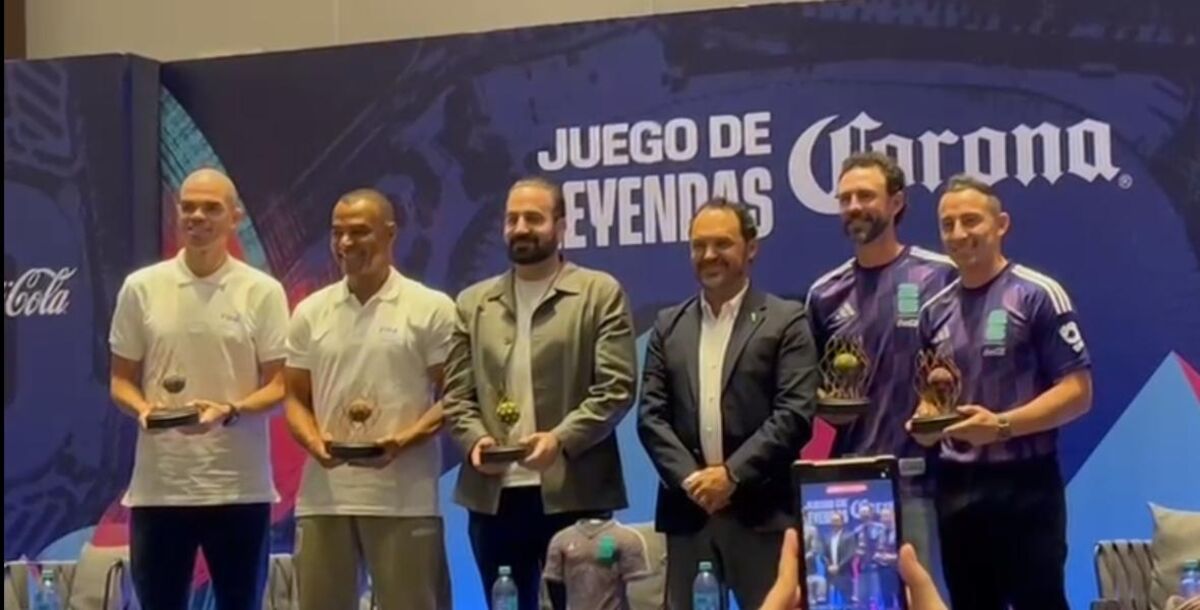 Juego de Leyendas, Pepe, Cafú, Andrés Guardado, Miguel Layún, Mundial 2026, conferencia de prensa