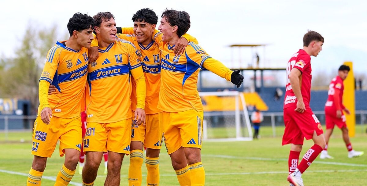 Tigres, Toluca, Diablos, Fuerzas Básicas, Sub 21, Sub 19, Liga MX, Clausura 2026, Jornada 3, crónica, resultado, goles