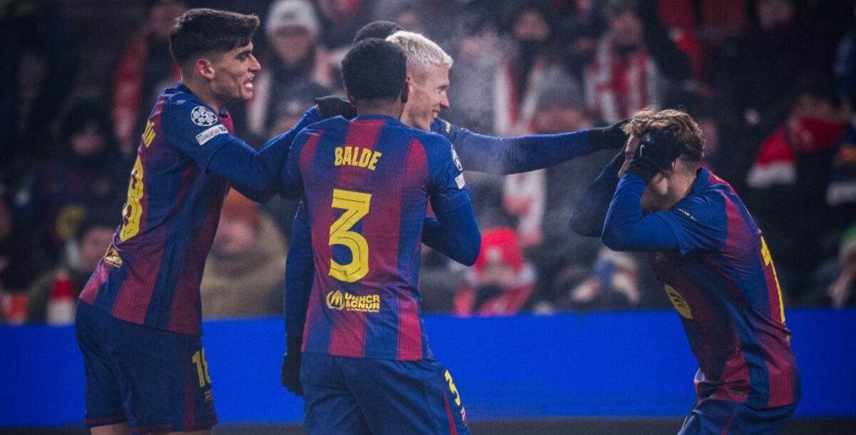 Champions League, jornada 7, resultados, Barcelona, Slavia Praga, Atlético de Madrid, Atalanta, Inter de Milán, Borussia Dortmund