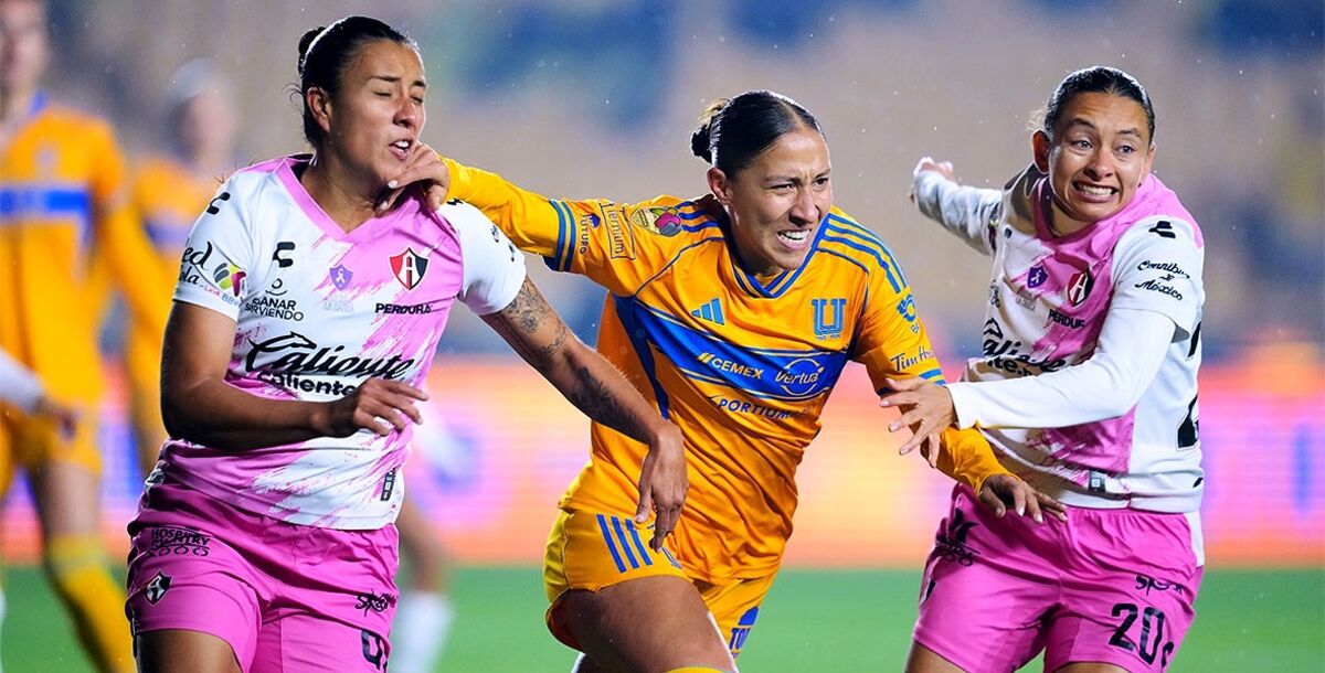 Tigres Femenil, Atlas, Liga MX Femenil, Clausura 2026, Jornada 5, Estadio Universitario, en vivo, crónica, resultado, goles