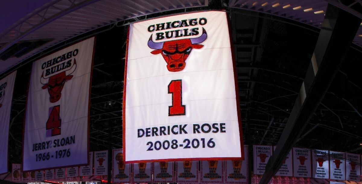 Chicago Bulls, Derrick Rose, retiro de número, homenaje, Boston Celtics, Kevin Huerter