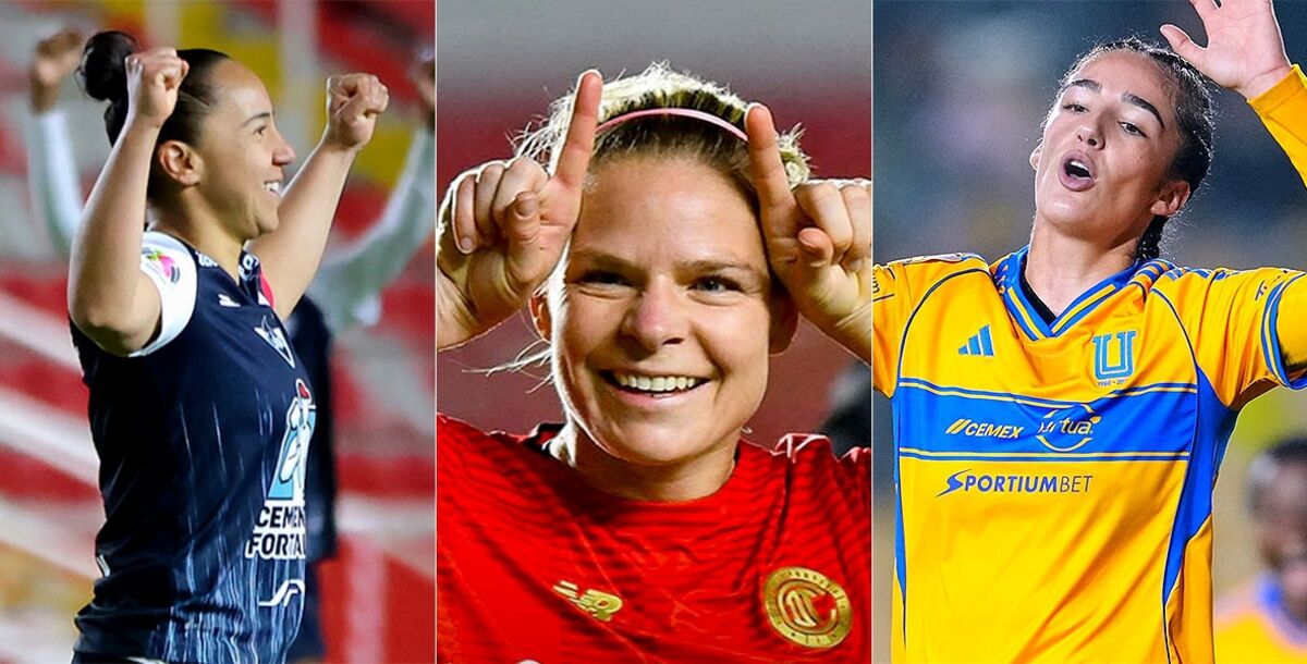 Charlyn Corral, Eugénie Le Sommer, Diana Ordóñez, Liga MX Femenil, Clausura 2026, Jornada 5, goleadoras, tabla de goleo