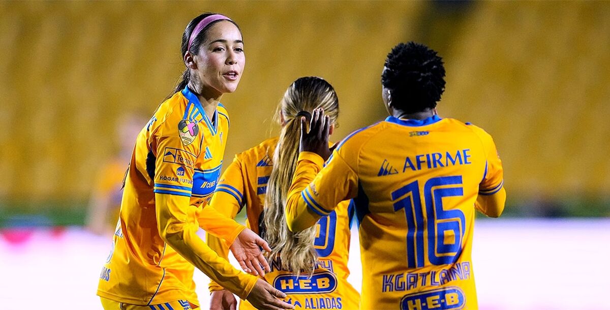 Tigres Femenil, Greta Espinoza, Myra Delgadillo, Diana Ordóñez, Stephany Mayor, Liga MX Femenil, Clausura 2026, Jornada 5, jugadoras con más minutos
