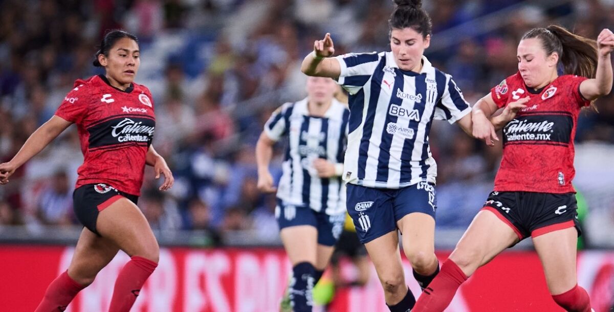 Rayadas, Xolos, Tijuana, dónde lo veo, en vivo, transmisión, Liga MX Femenil, Vix