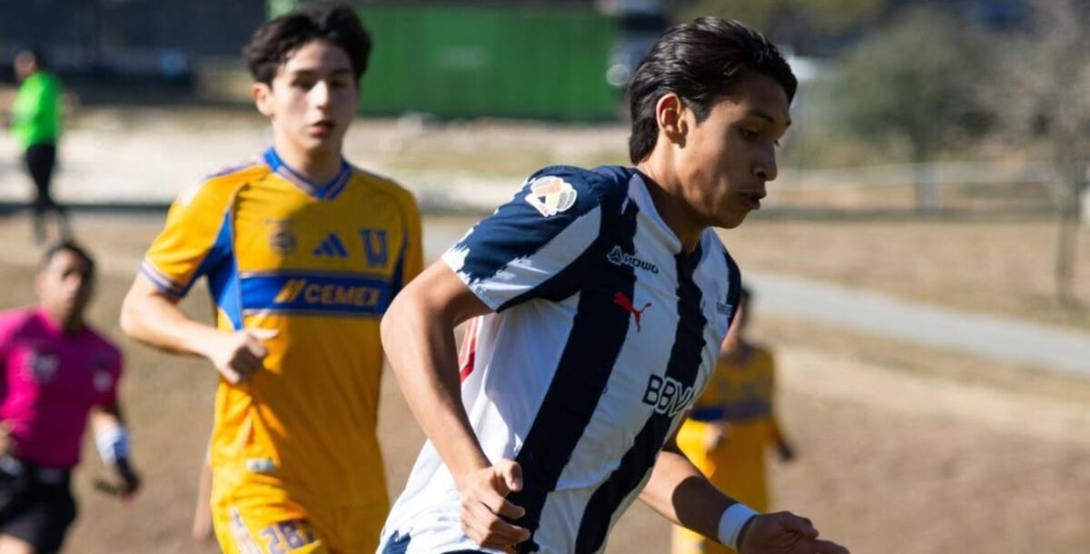 Rayados, Tigres, Clásico Regio, Sub 17, Fuerzas Básicas, El Barrial, Santiago Lomelí, Enrique Eufracio