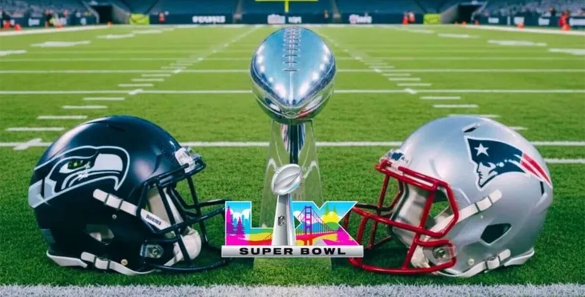 Super Bowl 2026, Super Bowl LX, New England Patriots, Seattle Seahawks, dónde lo veo, en vivo, transmisión, Canal 5, Azteca 7, Fox Sports, ESPN