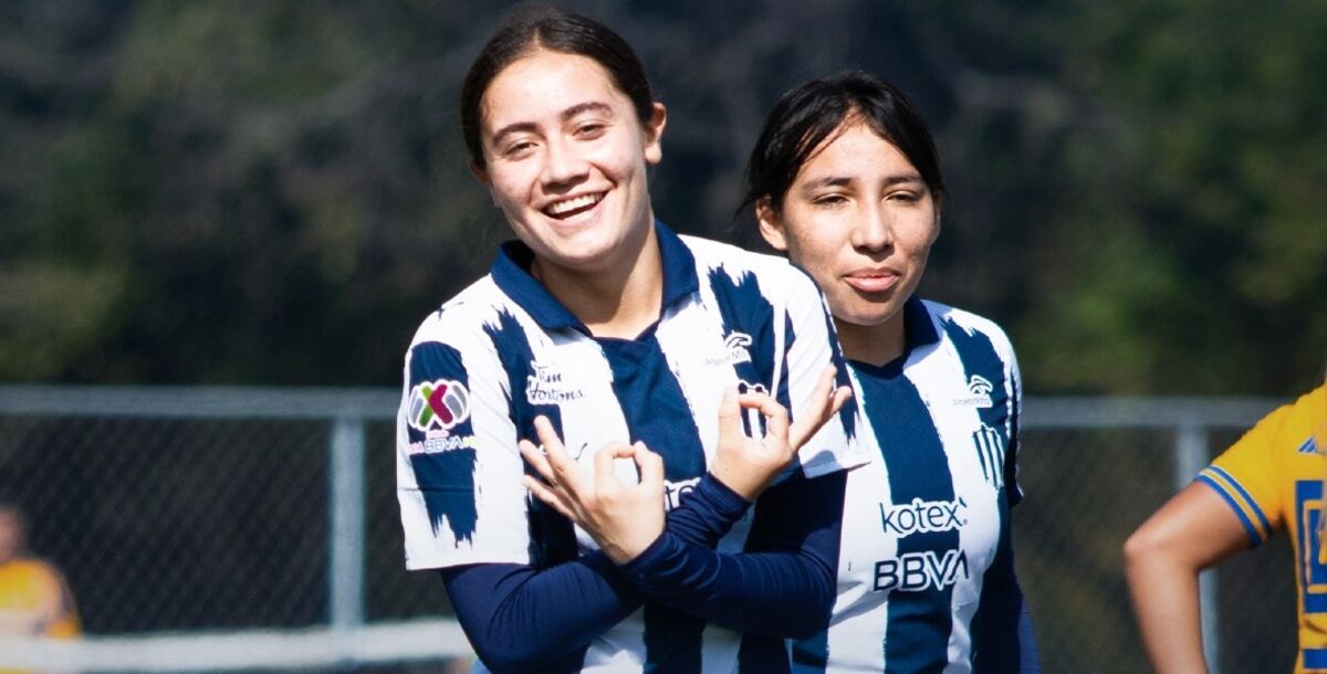 Rayadas, Tigres Femenil, Clásico Sub 19, goleada, Zoé Sánchez, Monique Montes, Sara Ortiz, Anaiya Miyazato, Liga MX Femenil