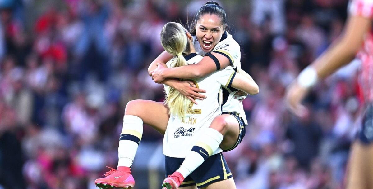 Pumas, Chivas Femenil, Montserrat Hernández, Angelina Hix, Liga MX Femenil, futbol, Resultado, crónica, goles