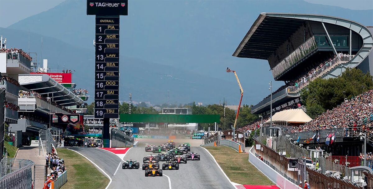 F1, Fórmula Uno, España, Bélgica, Barcelona, Madrid, Spa-Francorchamps, Circuit de Barcelona-Cataluña, rotación de etapas