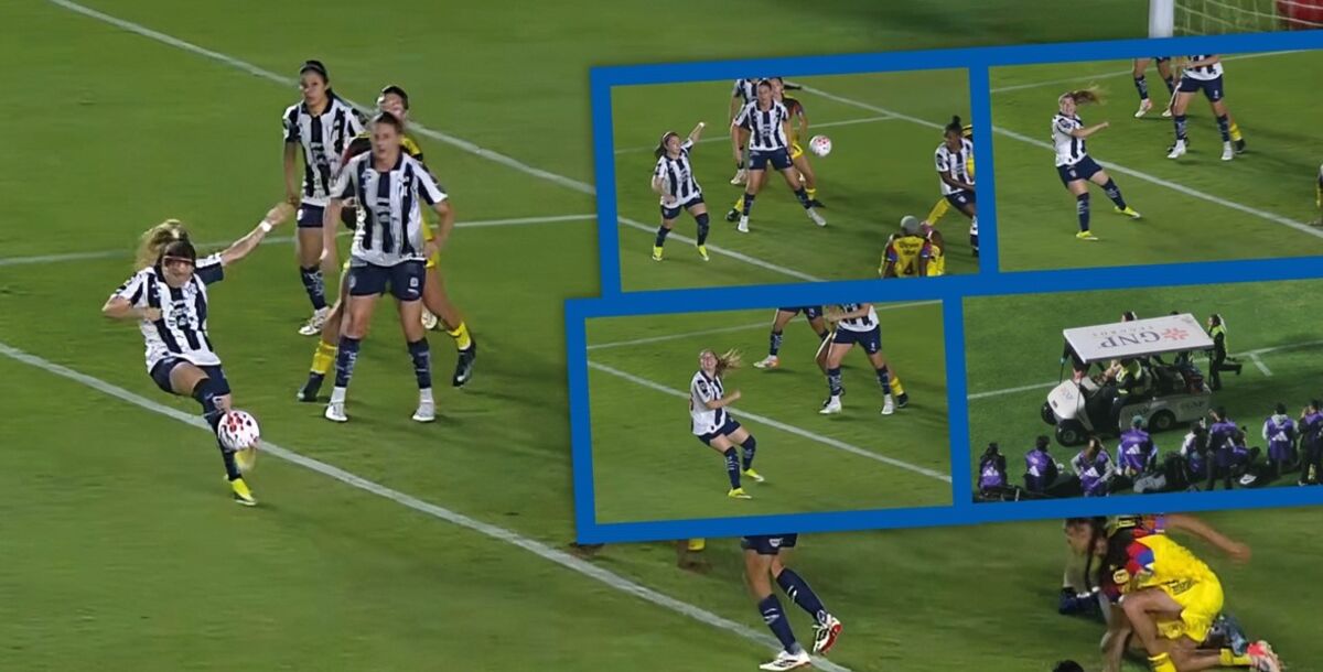 Katty Martínez, Rayadas, Monterrey, Lesión, Ligamento Cruzado, Liga MX Femenil, Reporte Médico