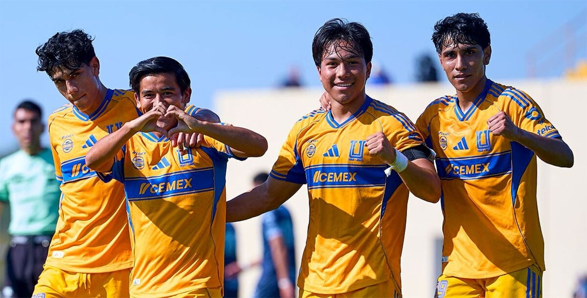 Tigres, Pachuca, Tuzos, Fuerzas Básicas, Sub 21, Sub 19, Liga MX, Clausura 2026, Jornada 7, crónica, resultado, goles, Hernán Elizondo, Carlos Turrubiates