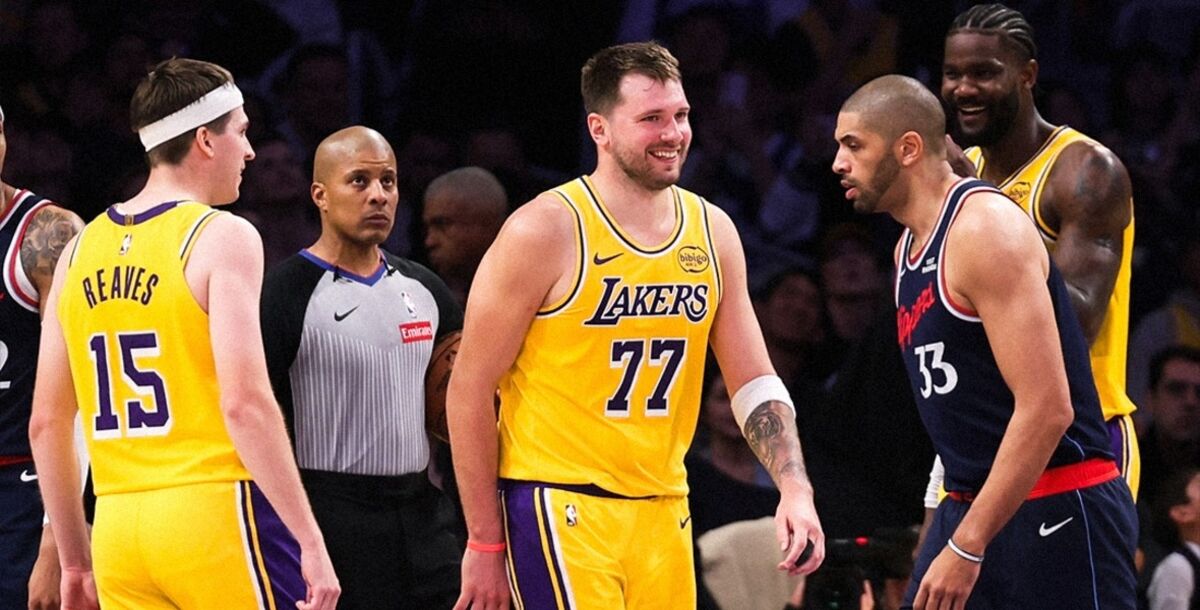 Los Angeles Lakers, Clippers, Derbi, Luka Doncic, LeBron James, Austin Reeves, resultados, NBA
