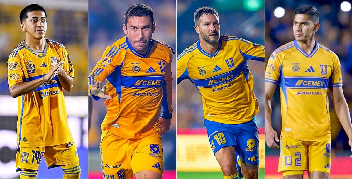 Tigres, Guido Pizarro, André-Pierre Gignac, Francisco Reyes, Juan Pablo Vigón, Diego Sánchez, menor cantidad de minutos en Tigres