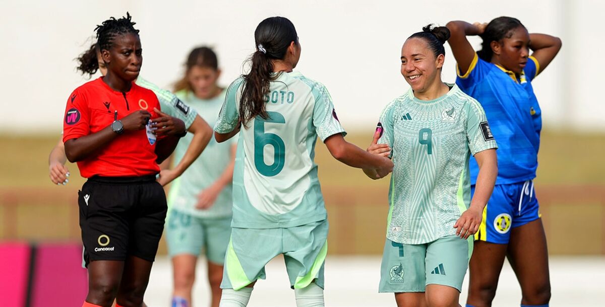 México, Selección Mexicana, Tri Femenil, Santa Lucía, Concacaf, Clasificatorias W, Grupo A, goleadoras