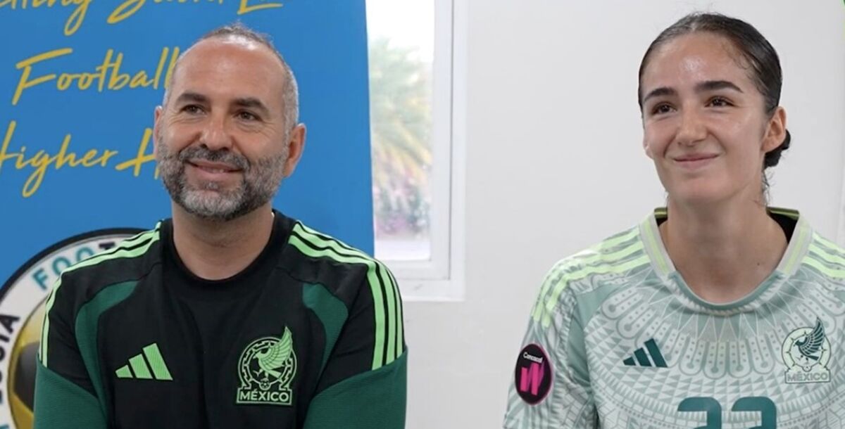 Pedro Lopez, Diana Ordoñez, Seleccion Mexicana Femenil, Tri Femenil, Santa Lucia vs. México, Concacaf W, Mundial Femenil