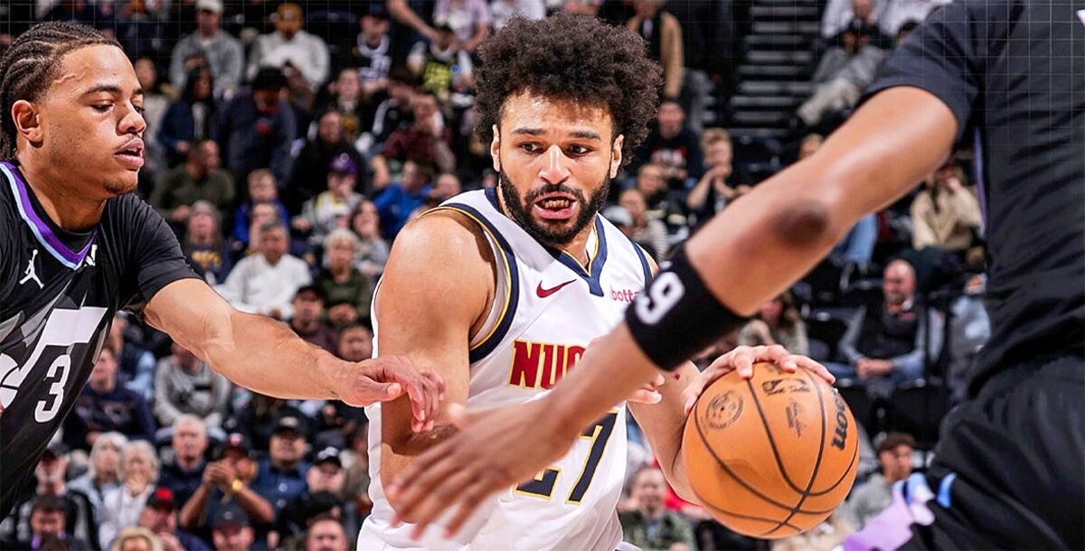 NBA, Jamal Murray, Keyonte George, Nikola Jokic, Jazz, Nuggets, resultados 2 de marzo, Rockets, Wizards, Celtics, Bucks, Clippers, Warriors