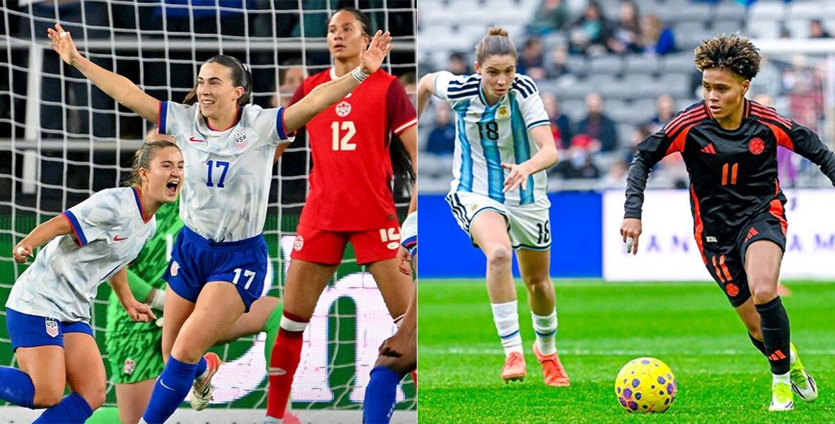 SheBelieves Cup, USWNT, Estados Unidos, Argentina, Colombia, Canadá, Jornada 2, amistoso, resumen