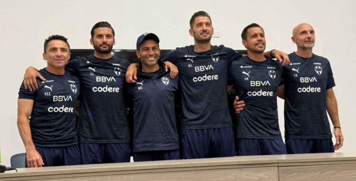 Rayados, Nicolás Sánchez, presentación, cuerpo técnico, Severo Meza, Walter Erviti, Fabian Donelli, Vicente Espadas