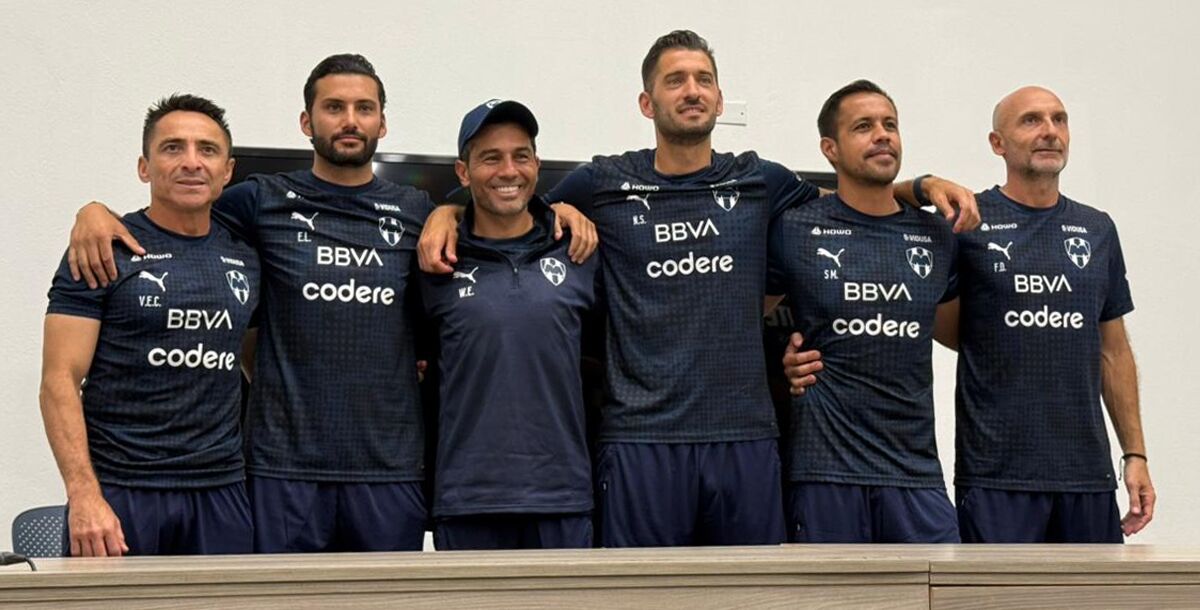 Rayados, Nicolás Sánchez, presentación, cuerpo técnico, Severo Meza, Walter Erviti, Fabian Donelli, Vicente Espadas