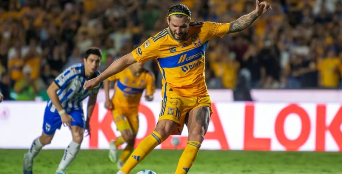 Clásico Regio, máximo goleador, goleo histórico, André-Pierre Gignac, Mario de Souza Bahía, Claudio Núñez