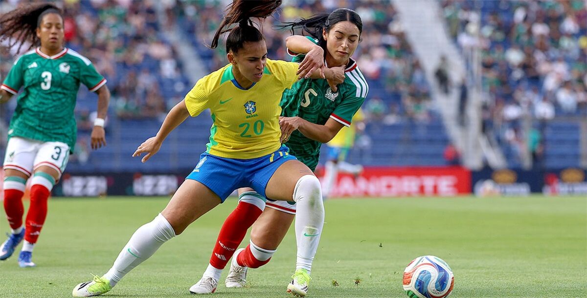 México, Selección Mexicana, Tri Femenil, Pedro López, Aaliyah Farmer, Ivonne Gutiérrez, Fátima Servín, Alice Soto, Santa Lucía, Brasil