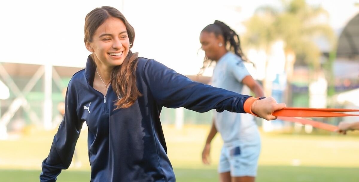 Rayadas, Valeria del Campo, Amandine Miquel, Entrenamiento, Liga MX Femenil, Atlas vs Rayadas, Jornada 12