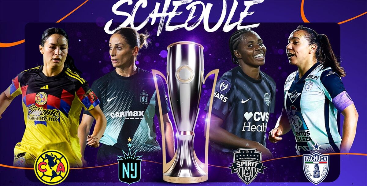 Concacaf, Copa de Campeones Concacaf W, América, Pachuca, Washington Spirit, Gotham FC, Finales