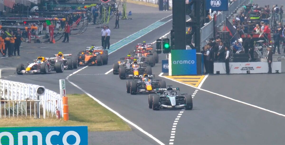 F1, Fórmula 1, Gran Premio de Japón, Suzuka, Cadillac, Sergio Checo Pérez, Valtteri Bottas, carrera, McLaren, Mercedes, Ferrari, Red Bull