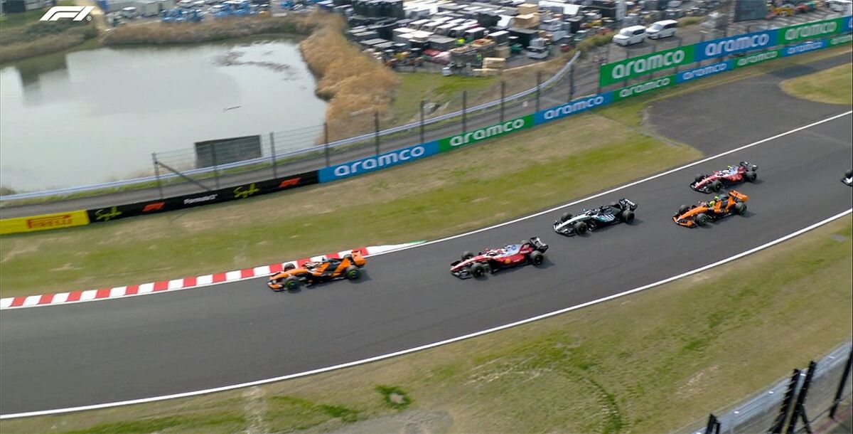 F1, Fórmula 1, Gran Premio de Japón, Suzuka, Cadillac, Sergio Checo Pérez, Valtteri Bottas, carrera, McLaren, Mercedes, Ferrari, Red Bull
