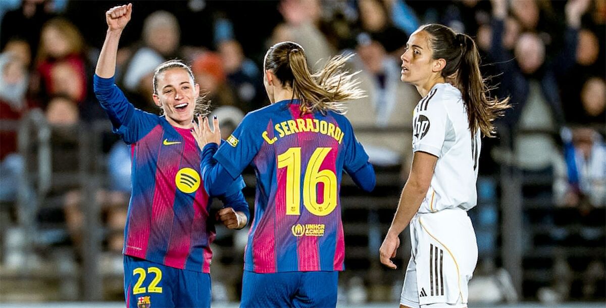 Liga F, Barcelona Femenil, Real Madrid Femenil, Jornada 24, Estadio Alfredo Di Stéfano, crónica, resultado, goles