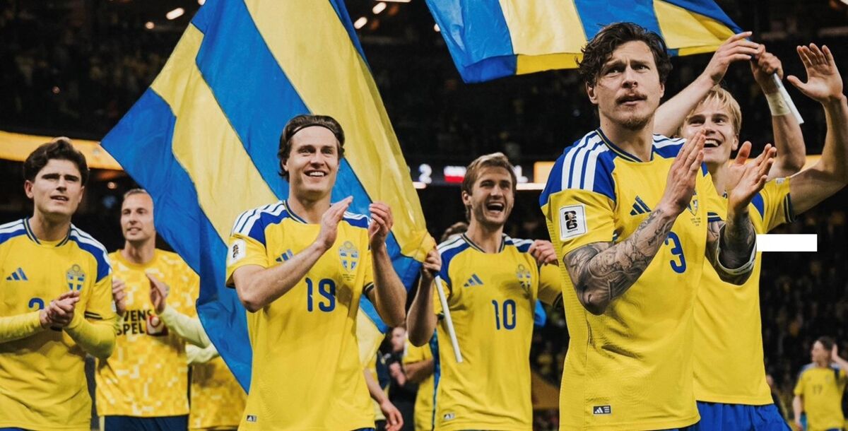 Suecia, Mundial 2026, Seleccion de Suecia, clasificada, Italia, fuera del Mundial, Repechaje FIFA, Repechaje UEFA, Edin Dzeko Bosnia, Seleccion de Irak, RD Congo Mundial,