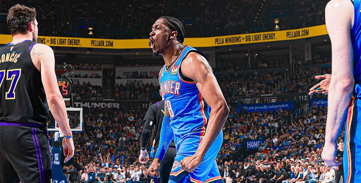 NBA, Lakers, Thunder, Los Ángeles, Oklahoma City, Shai Gilgeous-Alexander, Luka Doncic, resultados de la NBA