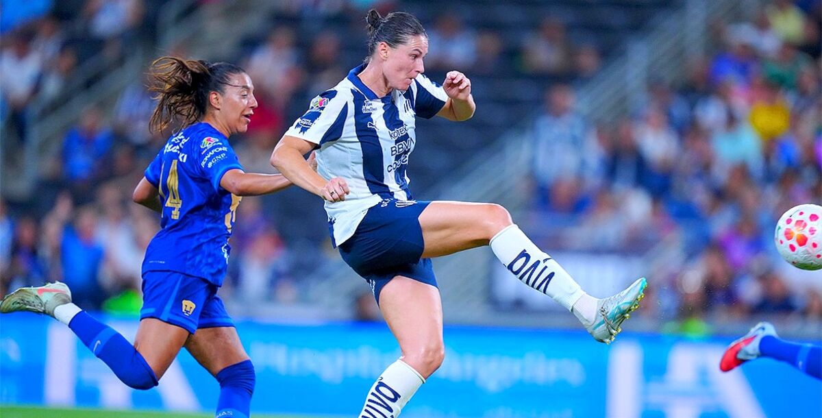 Pumas Femenil, Rayadas, Liga MX Femenil, Estadio BBVA, racha de derrotas