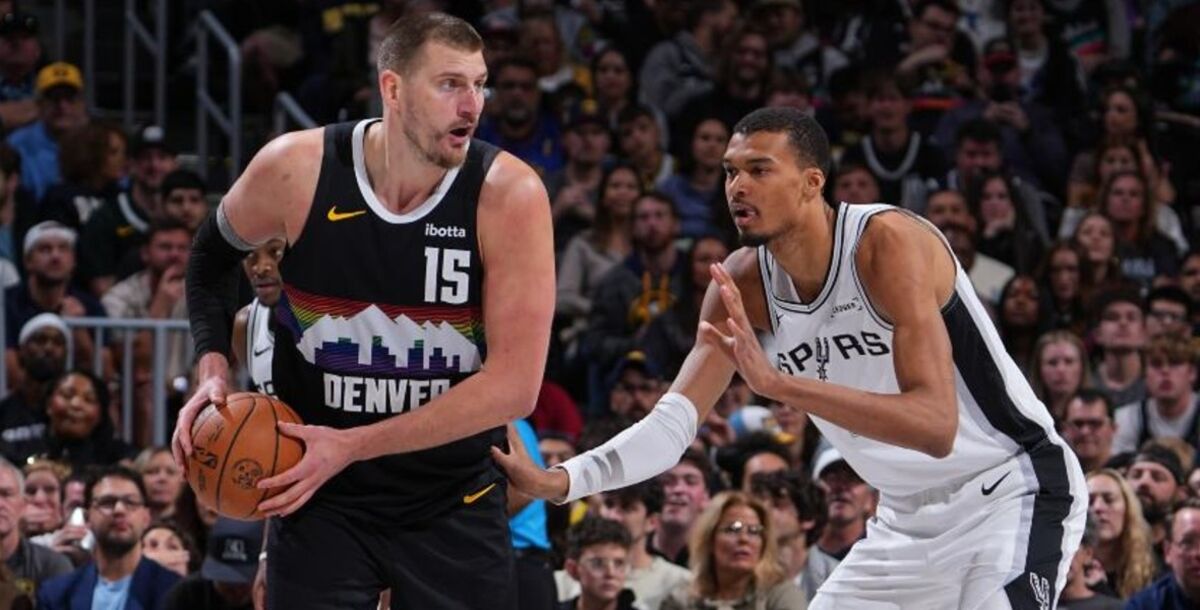 Denver Nuggets, Nikola Jokic, San Anotnio Spurs, Victor Wembenyama, MVP, NBA, resultados