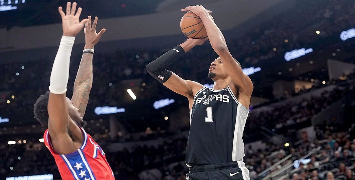 NBA, Spurs, 76ers, San Antonio, Filadelfia, Victor Wembanyama, lesión, resultados de la NBA
