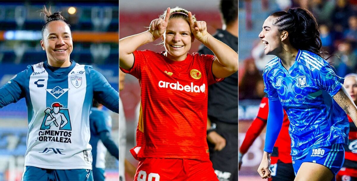 Charlyn Corral, Eugénie Le Sommer, Diana Ordóñez, Pachuca, Toluca, Tigres Femenil, Liga MX Femenil, Clausura 2026, liderato de goleo