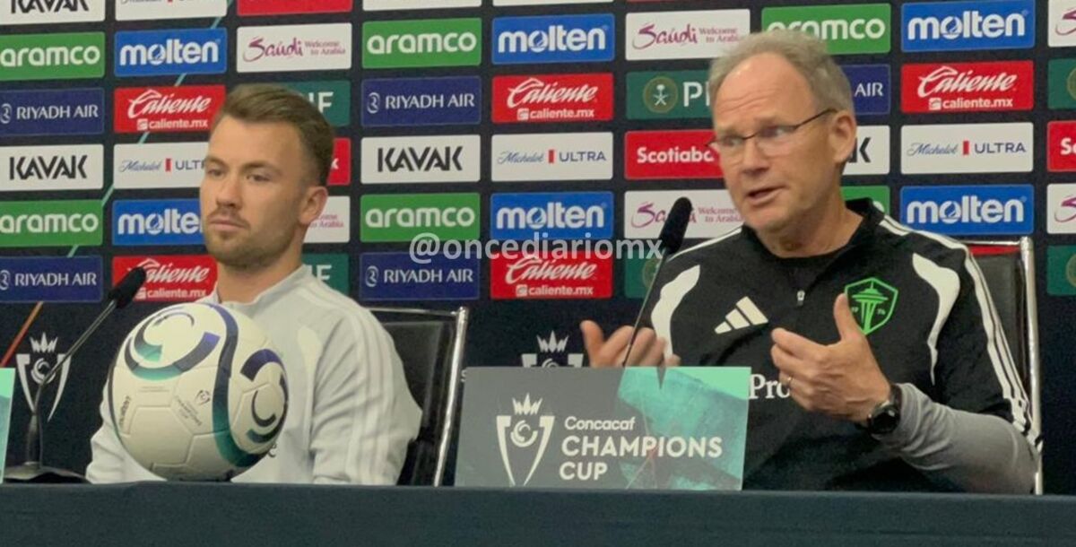 conferencia de prensa, Seattle Sounders, Brian Schmetzer, Albert Rusnák, Tigres, Concacaf, Champions Cup