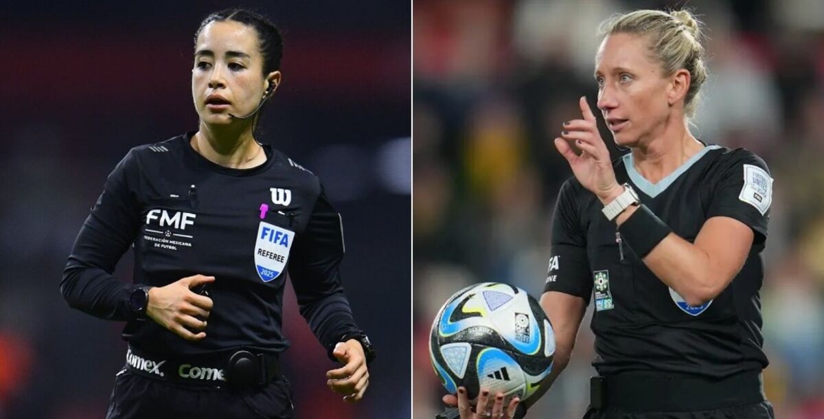 Katia Itzel García, Tori Penso, árbitras, Copa del Mundo, Mundial 2026, futbol femenil