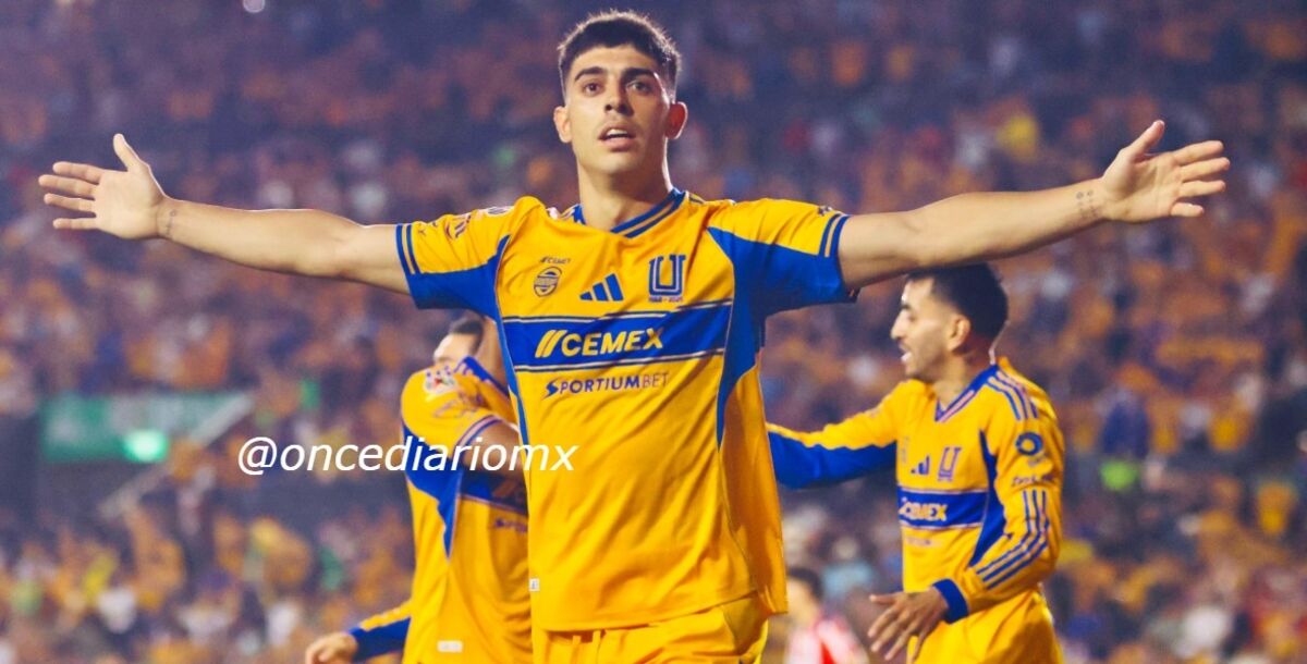 Tigres, goleada, Chivas, tabla general, Liguilla, Marcelo Flores, Vladimir Loroña, minutos de menor, Liga MX