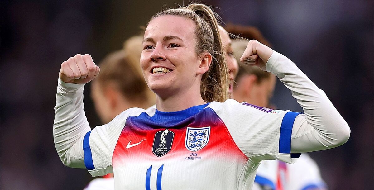 Mundial Femenil 2027, Inglaterra, España, Eliminatorias, Estadio Wembley, Lauren Hemp, Alessia Russo, crónica, resultado, goles