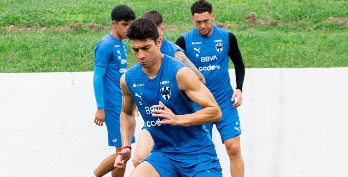 Rayados, entrenamiento, Stefan Medina, Corcho Rodriguez, iker Fimbres, Pachuca, jornada 15, Liga MX