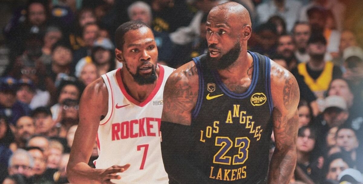 Los Ángeles Lakers, Houston Rockets, LeBron James, Kevin Durant, San Antonio Spurs, Victor Wembenyama, Trail Blazers, Playoffs, NBA