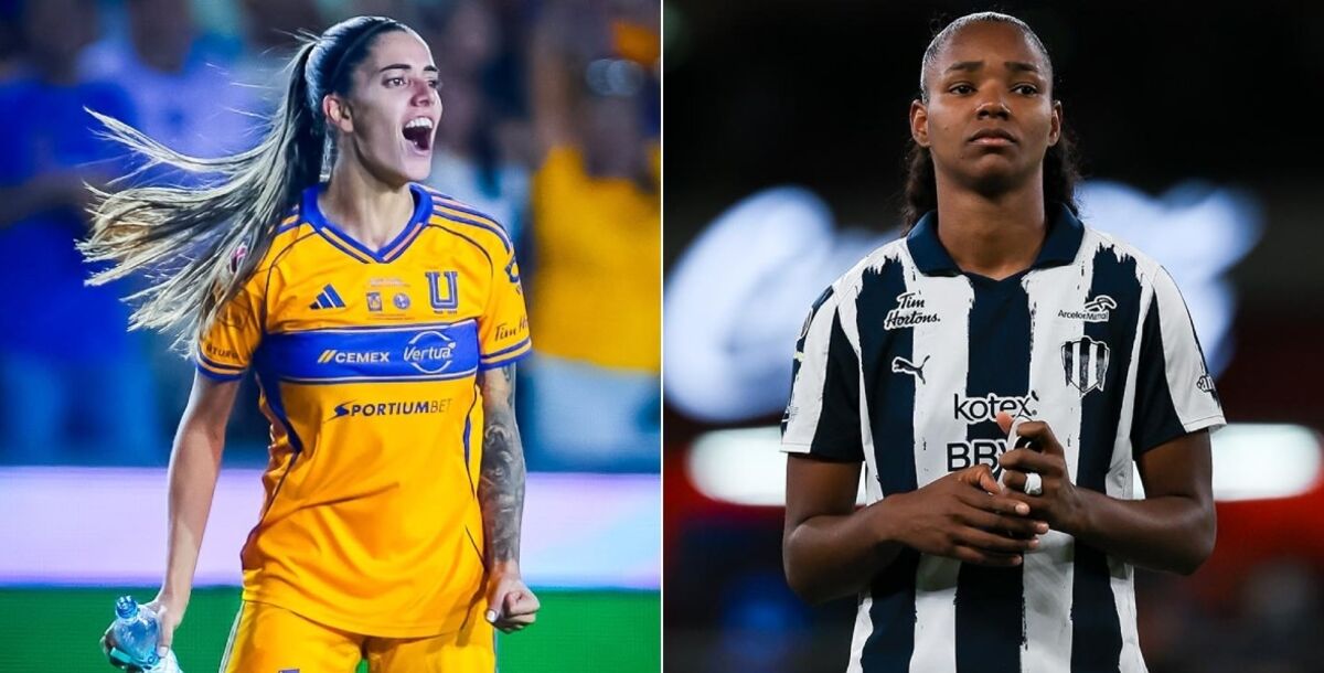 Tigres Femenil, Rayadas, Jheniffer Cordinali, Mariza Nascimento, Daiane Limeira, Brasil, Clásico Nacional Femenil