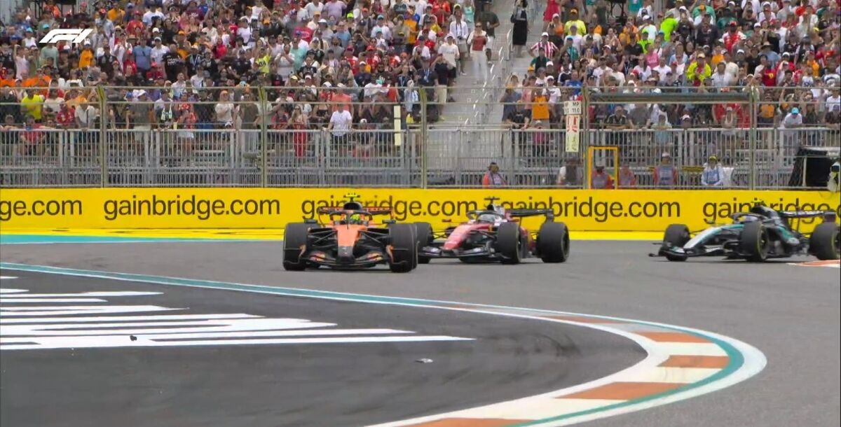 Fórmula 1, Gran Premio de Miami, carrera, automovilismo, Kimi Antonelli, Max Verstappen, George Russell, en vivo, minuto a minuto, resumen