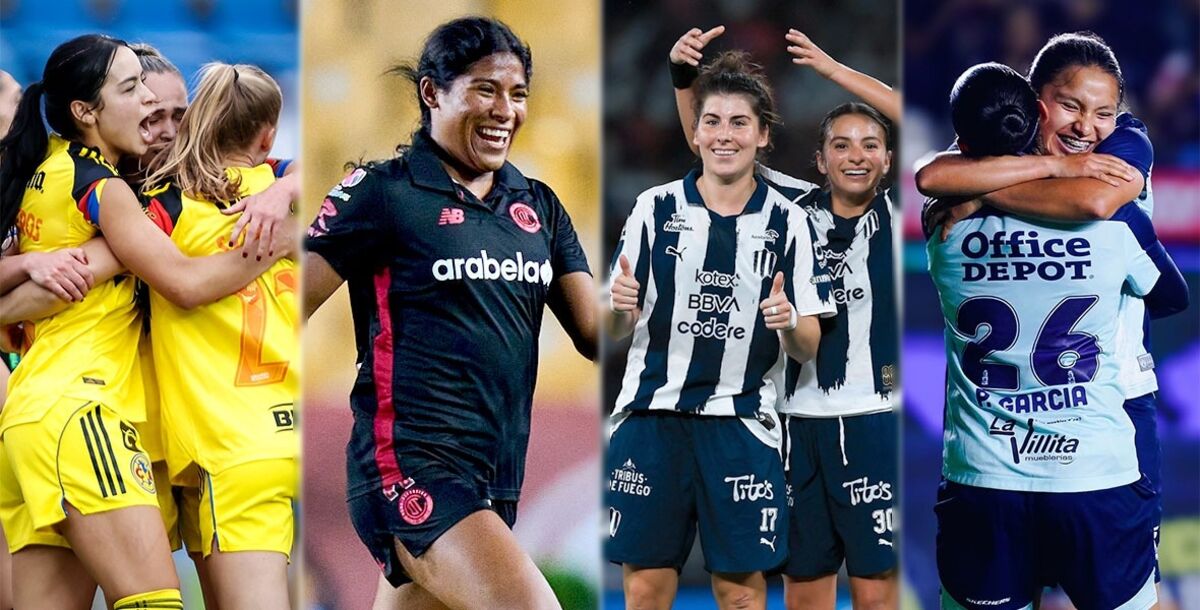 América, Rayadas, Toluca, Pachuca, Semifinales, Semis, Liguilla, Liga MX Femenil, Clausura 2026