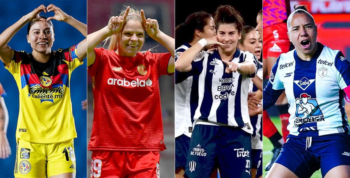 América, Rayadas, Pachuca, Toluca, Liga MX Femenil, Clausura 2026, Liguilla, Semifinales, análisis de las Semifinalistas del Clausura