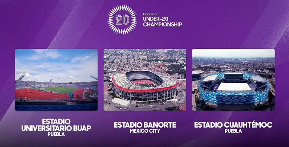 Concacaf, Premundial Sub 20, México, Mundial 2027, Juegos Olímpicos de Los Ángeles 2028, Puebla, CDMX, Estadio Azteca