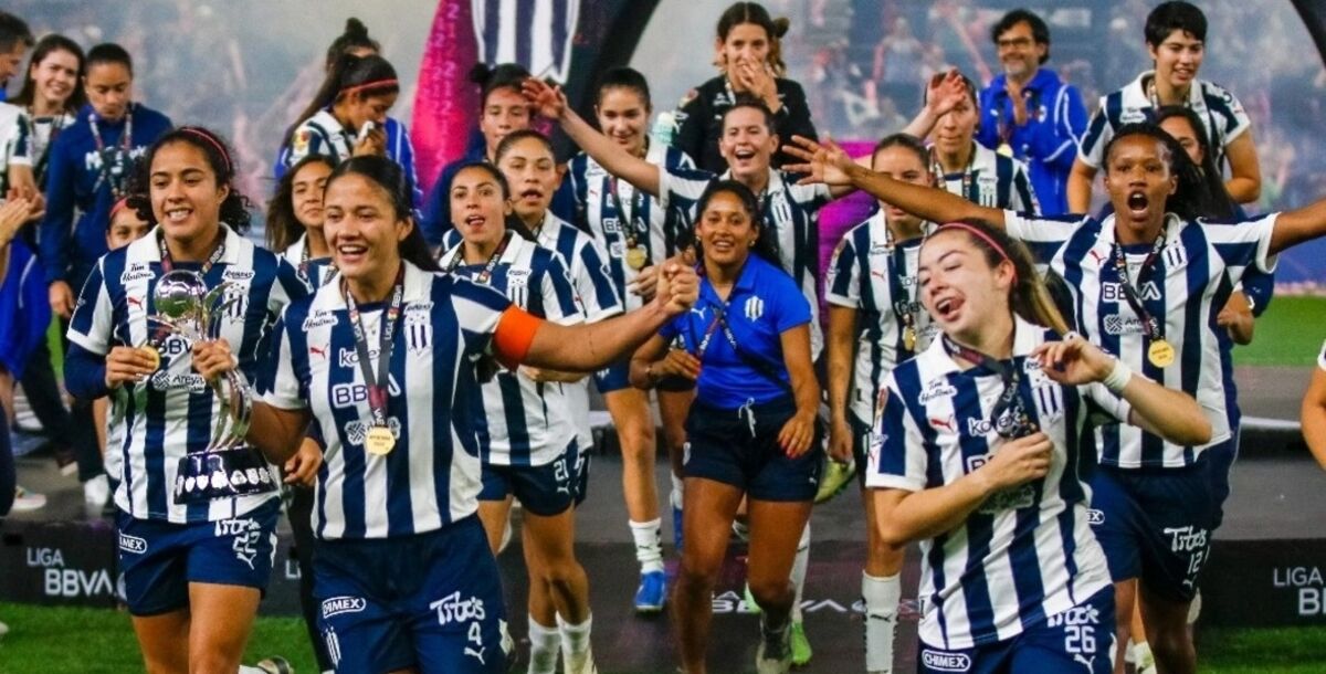 Rayadas, América Femenil, Final, Bicampeonas, jugadoras, Pamela Tajonar, Burkenroad, Karol Bernal, Diana Gracía Fatima Servín, Seoposenwe, Liga MX Femenil