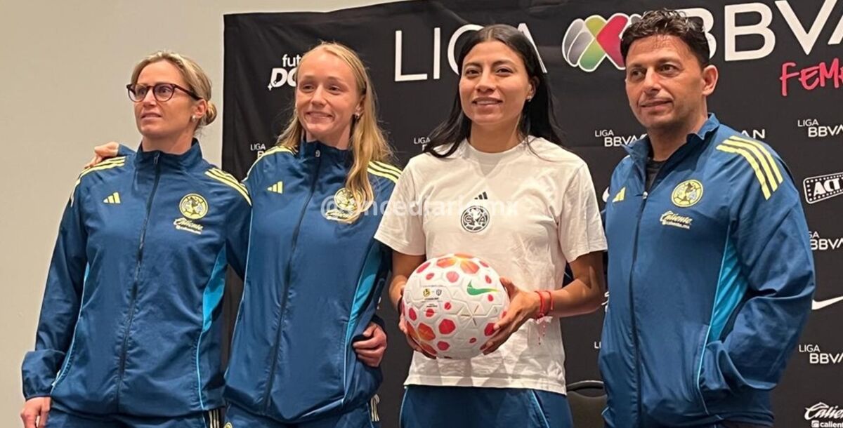 Día de Medios, Zona Mixta, Rayadas, América Femenil, Ida, Final, Lucía García, Valeria del Campo, Paola Manrique, Sandra Paños, Nancy Antonio, Sarah Luebbert