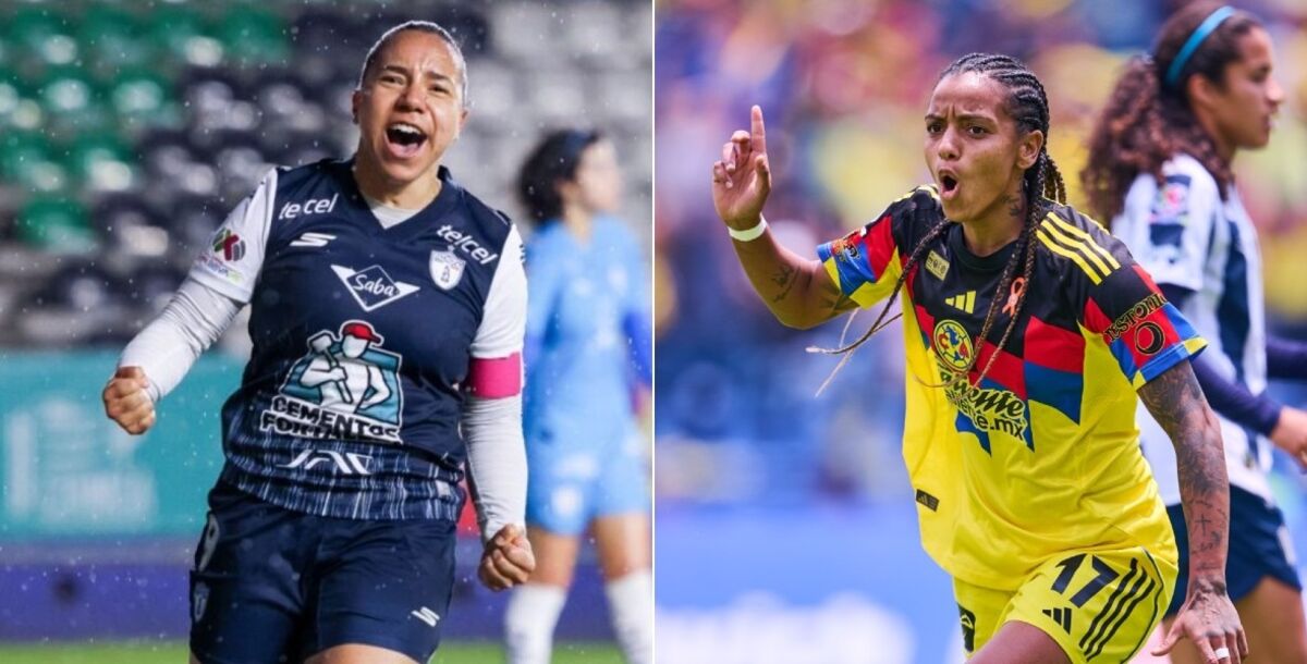 América Femenil, Pachuca, Final Four, Champions Cup W, Semifinales, Washington Spirit, Gotham FC, Geyse, Charln Corral, Gabriela García, Nina Nicosia